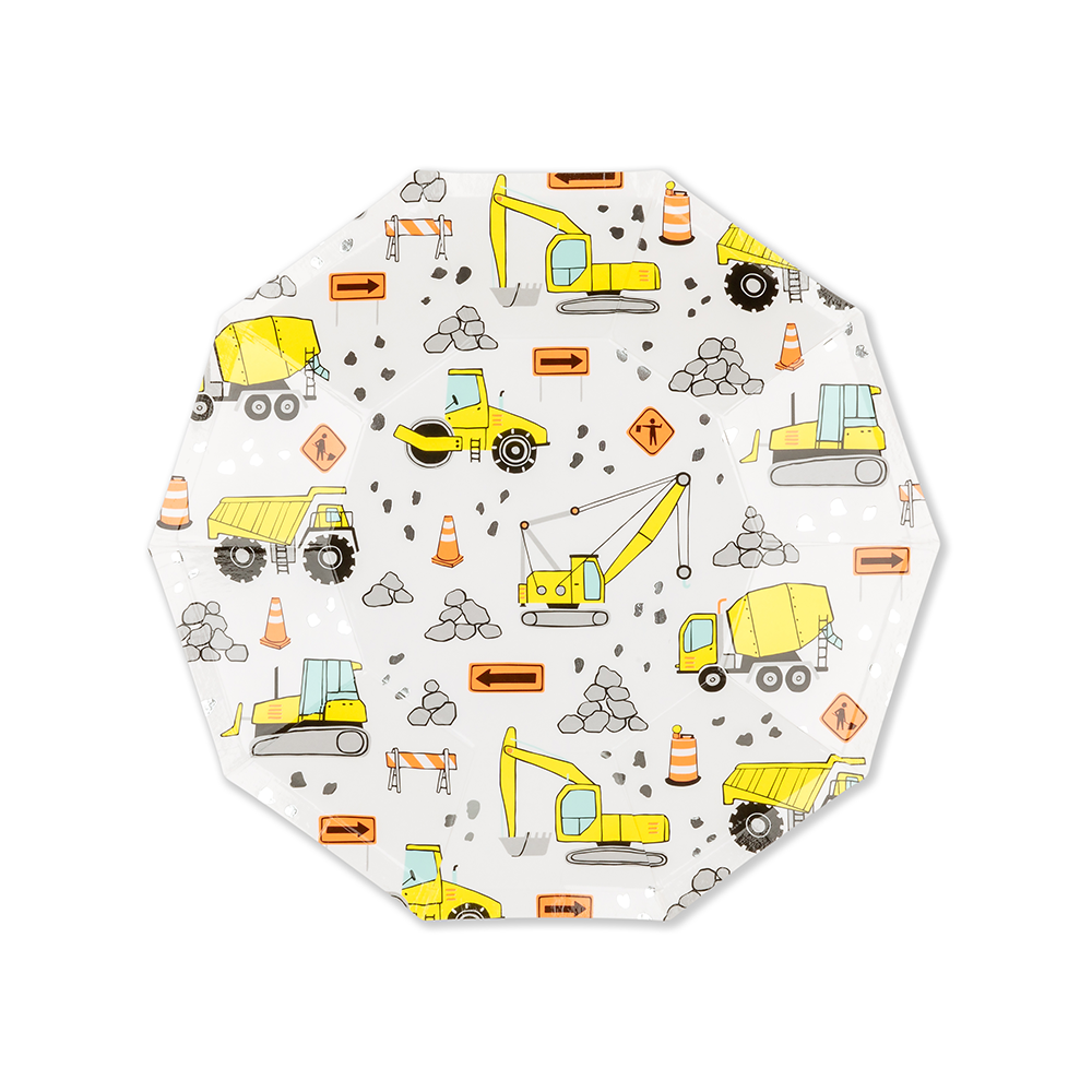 Construction Small Plates (SET OF 8)