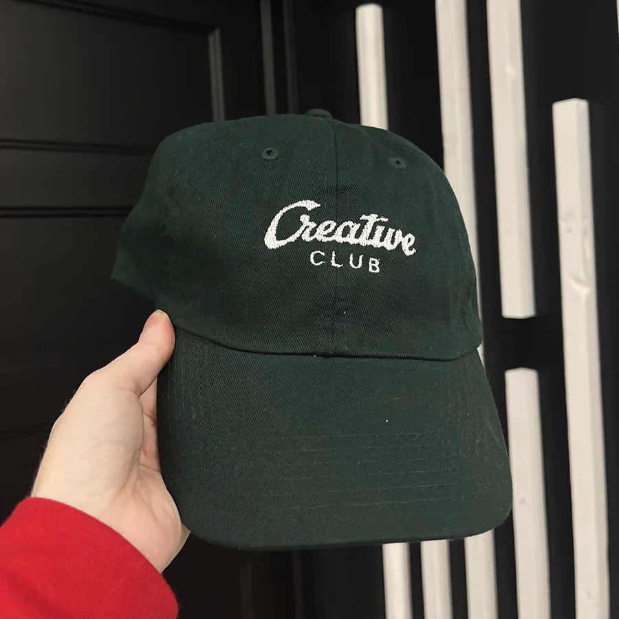 Casquette "Creative Club" brodée