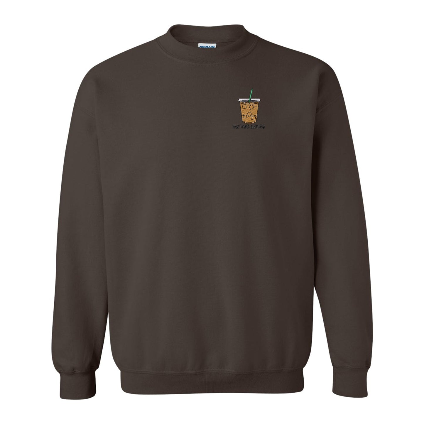 Crewneck "On The Rocks" brodé