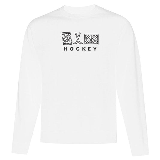 Crewneck "Hockey" brodé