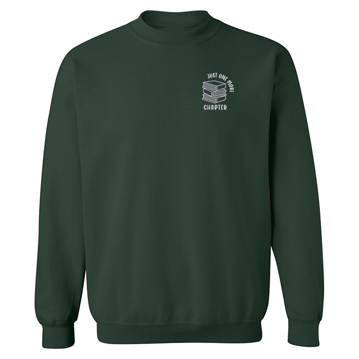 Crewneck "One More Chapter" brodé