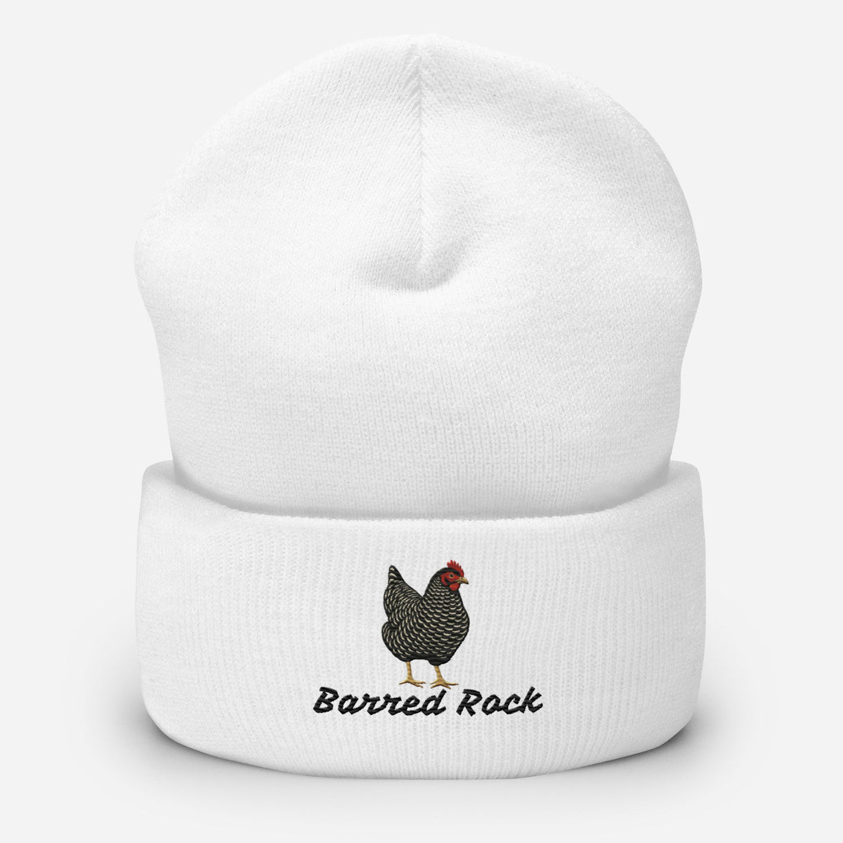 Barred Rock Cuffed Toque (Beanie)