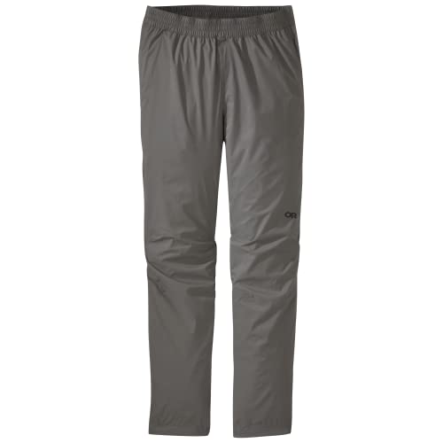 Outdoor Research Women's Apollo Rain Pants - Waterproof, Windproof Pants Pewter