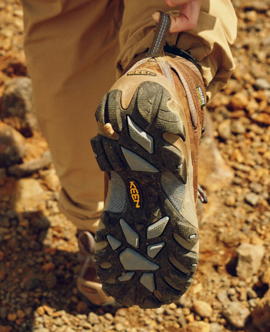Keen Women's Targhee II Mid WP Leather Classic Hiking Boots Size 10 US