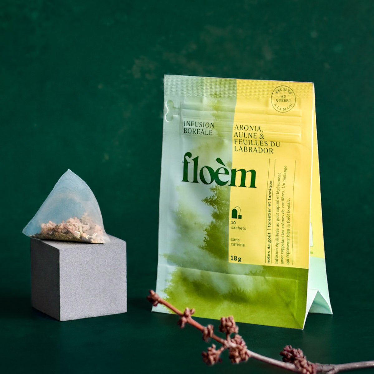 Ensemble de tisane - Ensemble découverte, pack de 4 variétés en sachets de thé