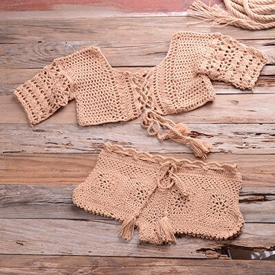 Crochet Knit Beachwear