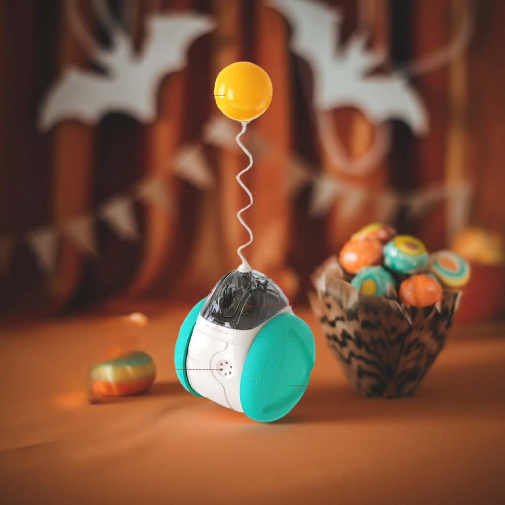 Interactive Squeaky Balance Toy – Fun for Dogs & Cats