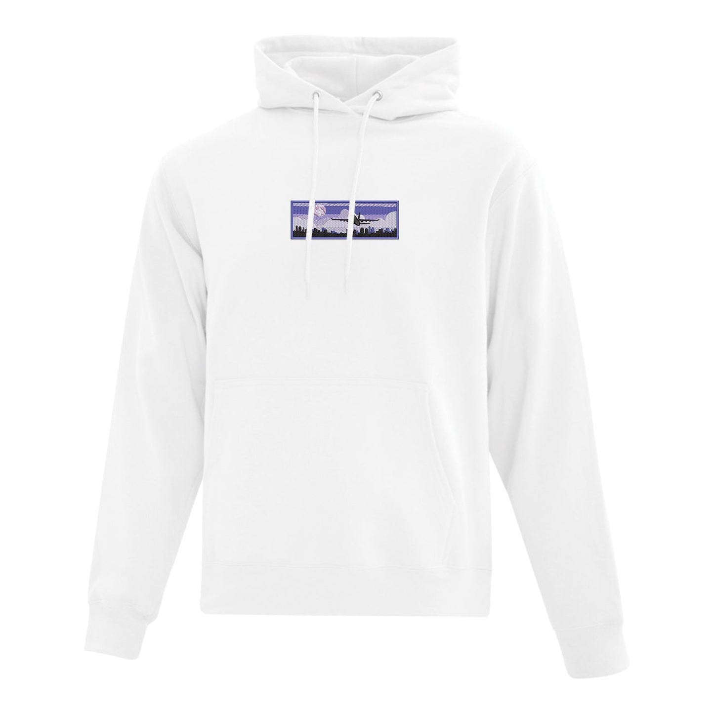 Hoodie Avion brodé
