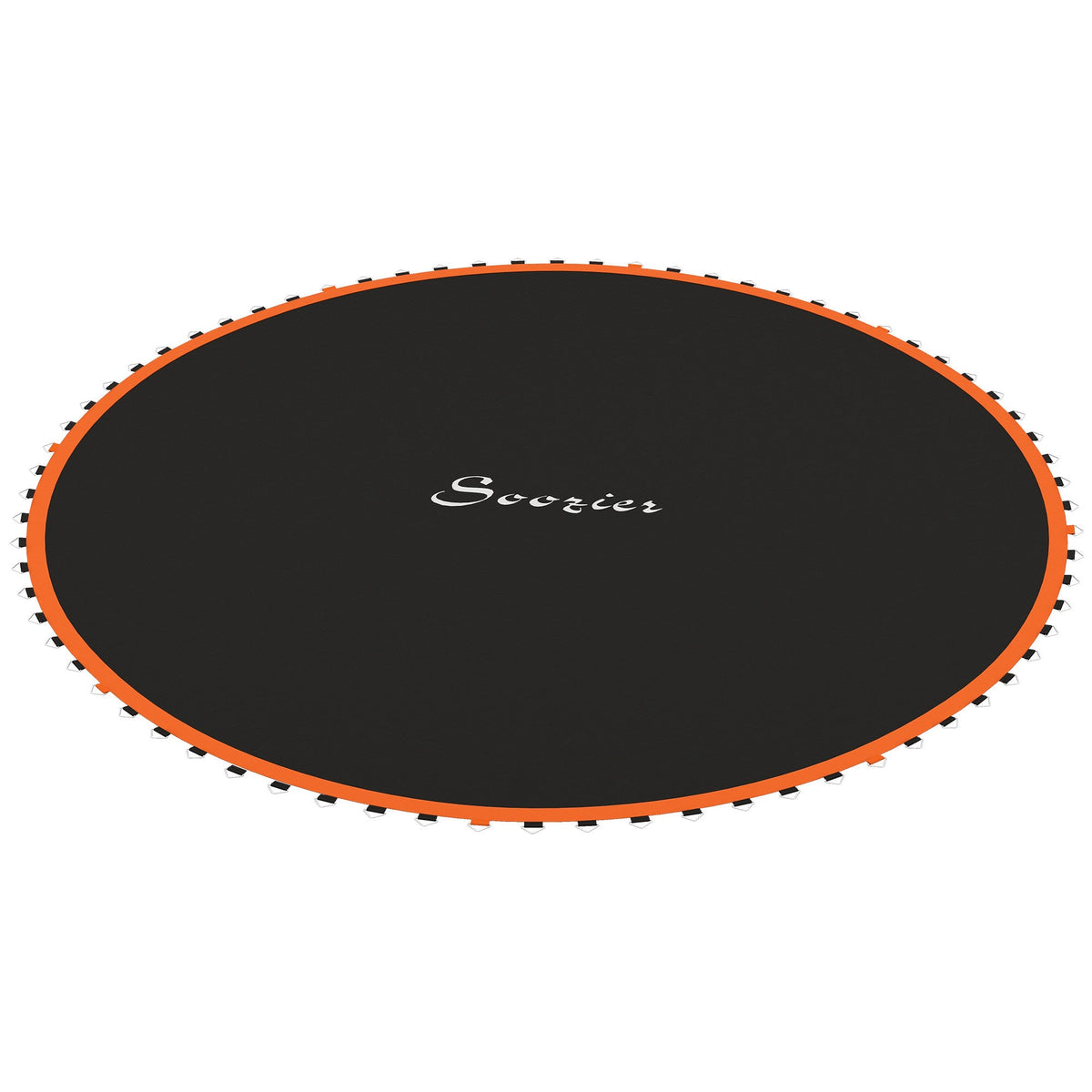 Trampoline Mat Replacement with Spring Pull Tool and 72 V-Hooks, Fits 12ft Trampoline, Using 5.5" Springs, Green