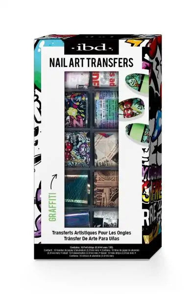 IBD Nail Art Transfers Graffiti