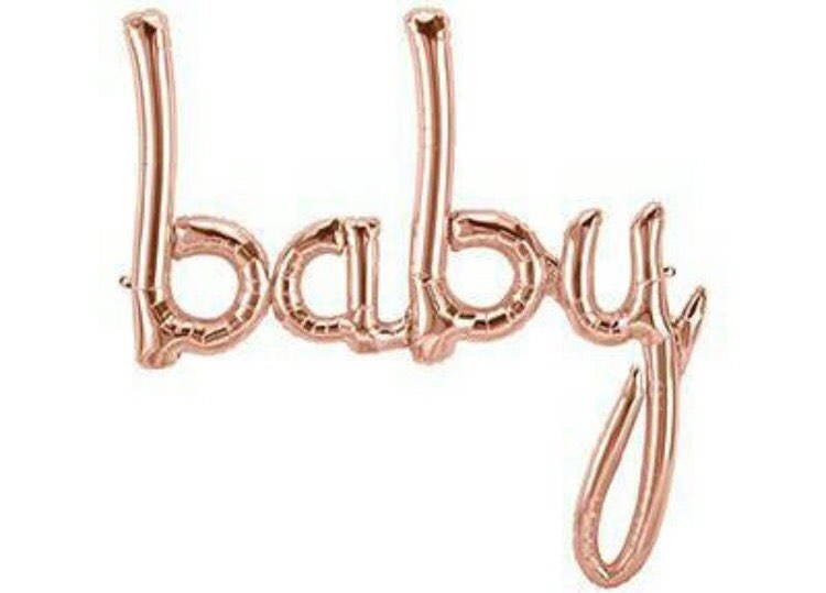 Baby Balloon (rose gold)