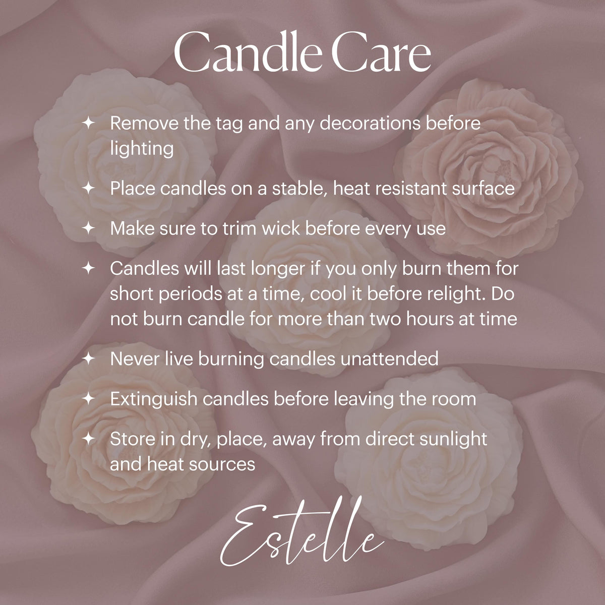 Clouds Pillar Candle | Handmade Decorative Candle