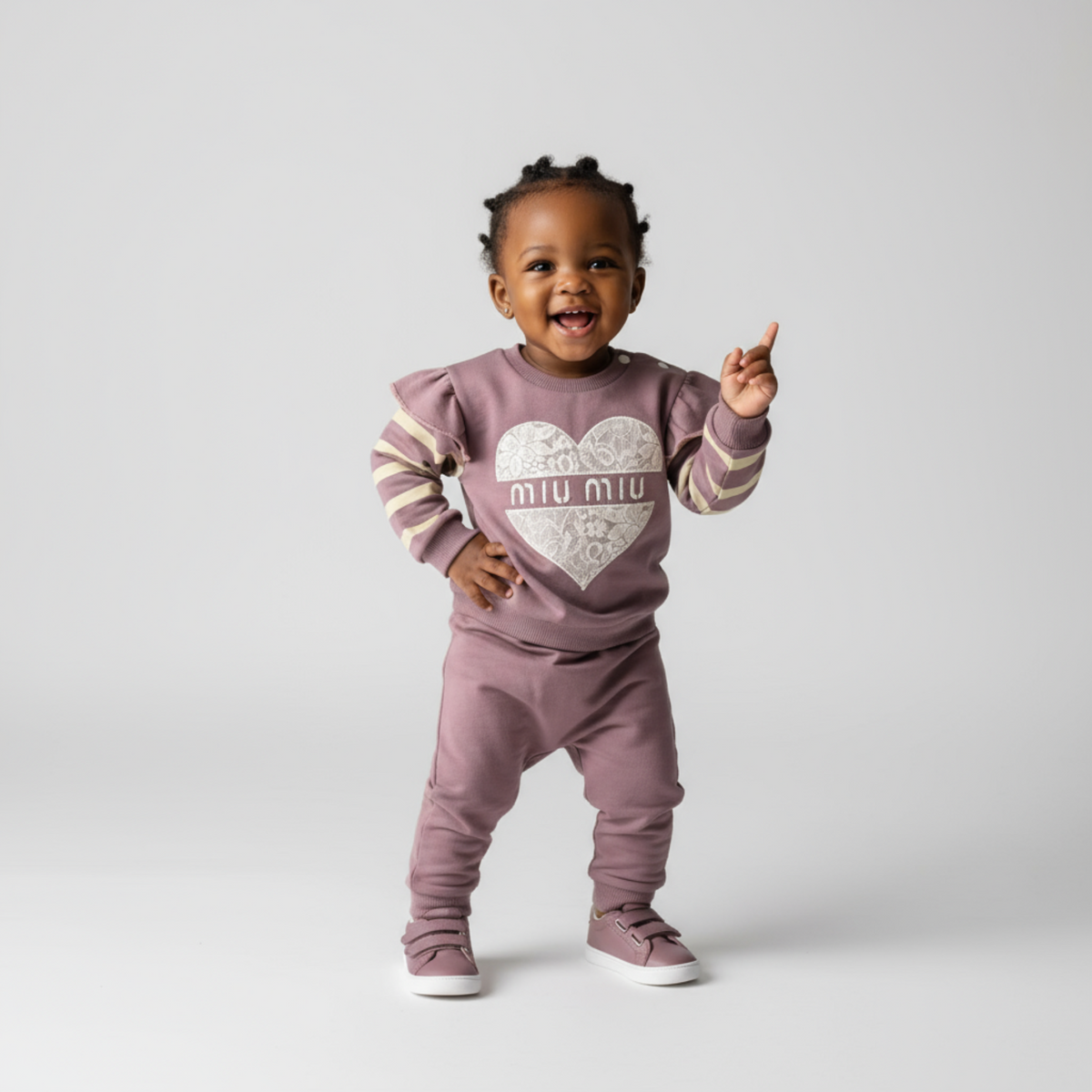 Miu Love Girls Jogger Set