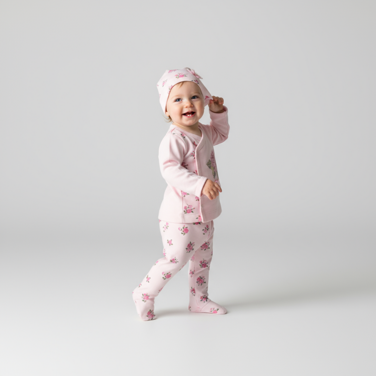 Rosy Rose Newborn 3PC Set