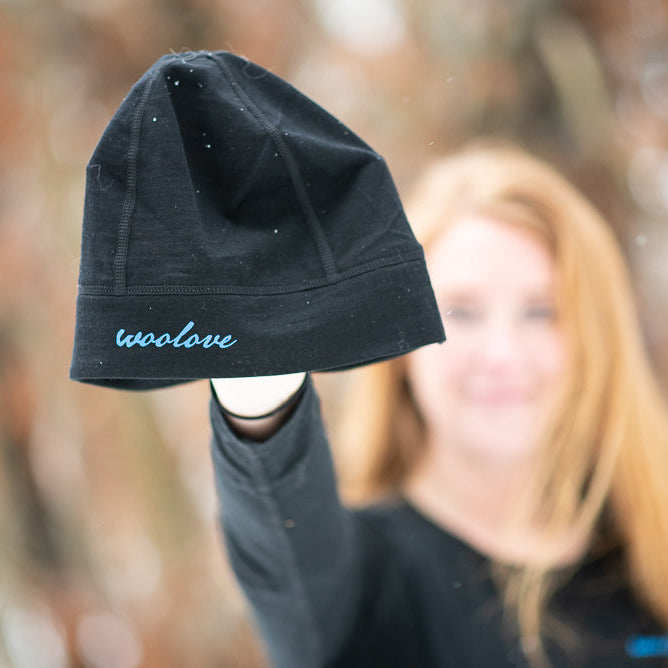 Unisex 100% Merino Wool Sport Beanie