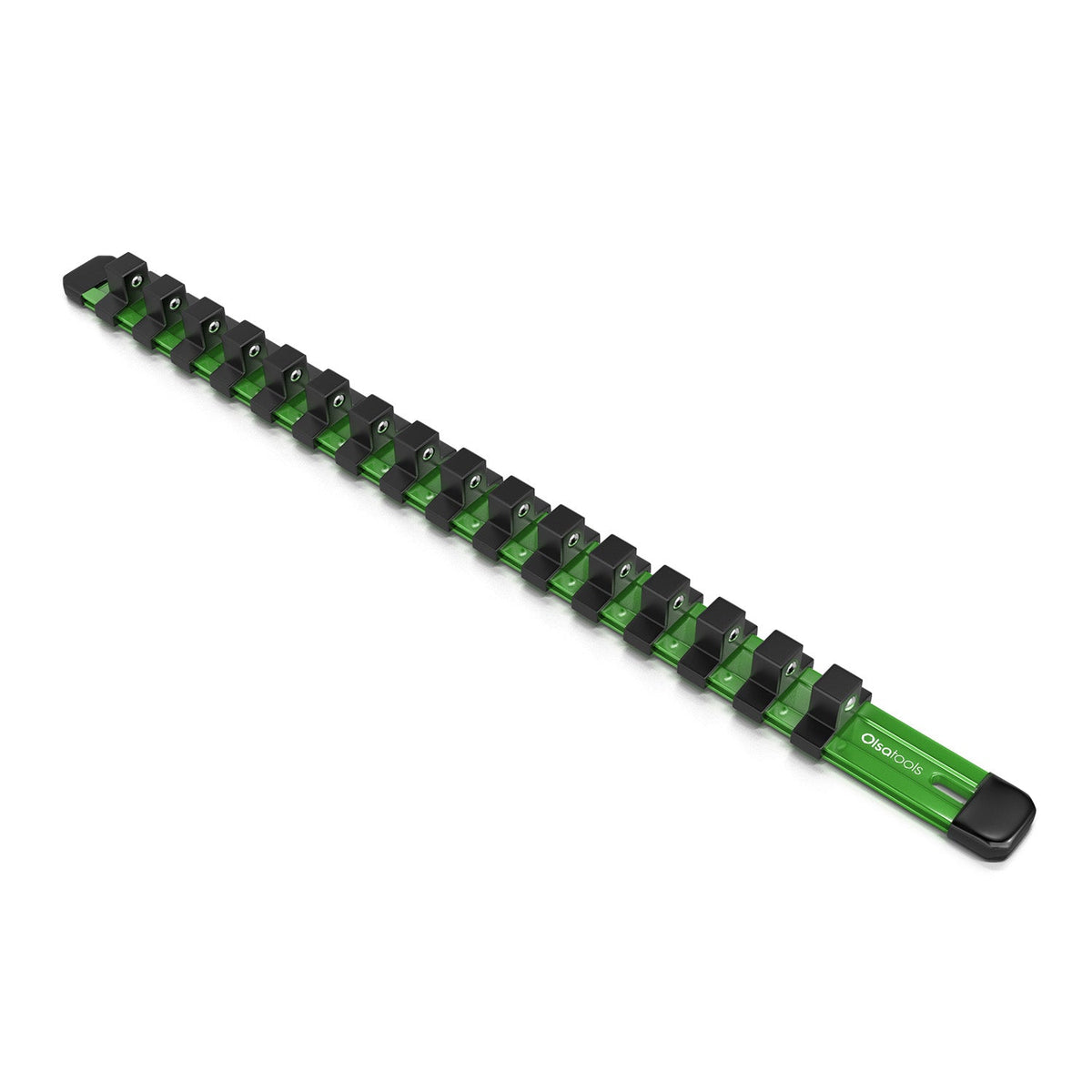 Aluminum Socket Organizer Rails With Rubber End Caps
