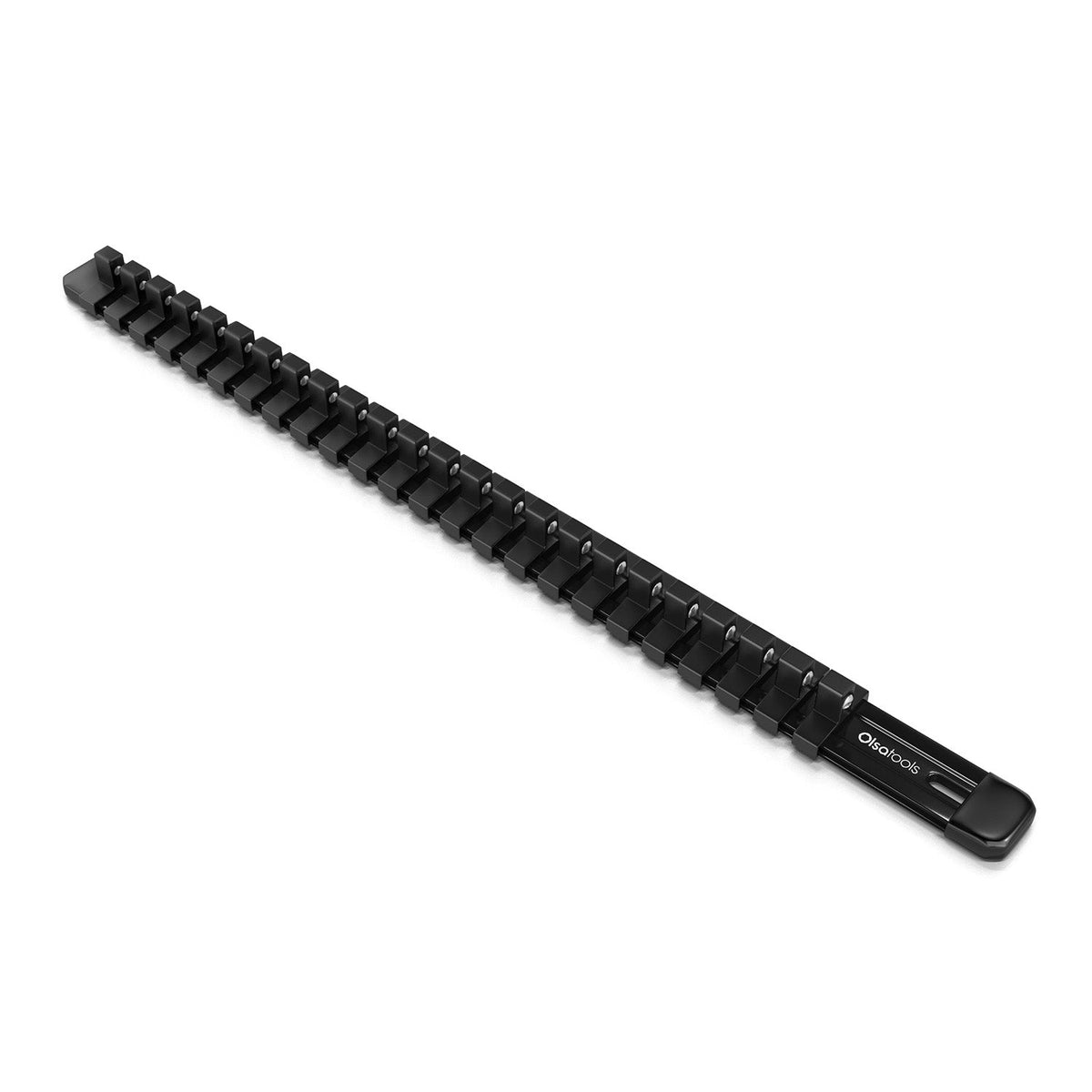 Aluminum Socket Organizer Rails With Rubber End Caps