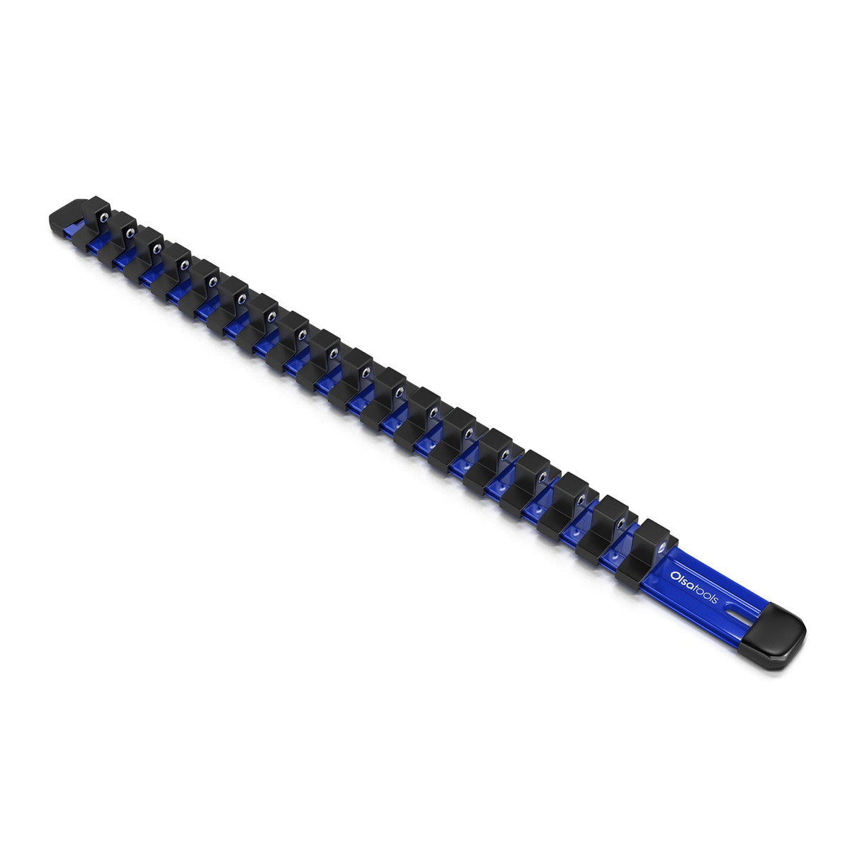 Aluminum Socket Organizer Rails With Rubber End Caps