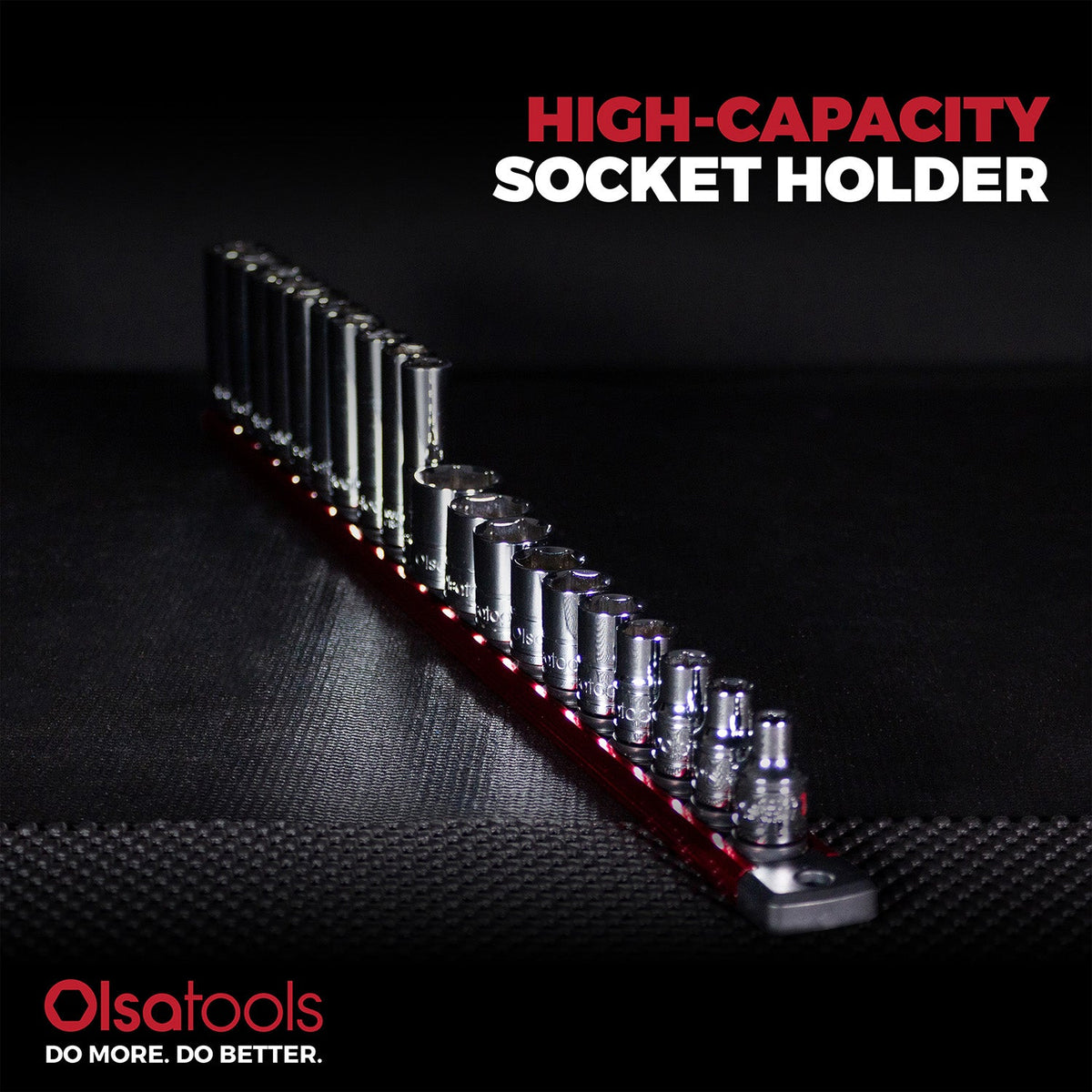 Magnetic Aluminum Socket Rails