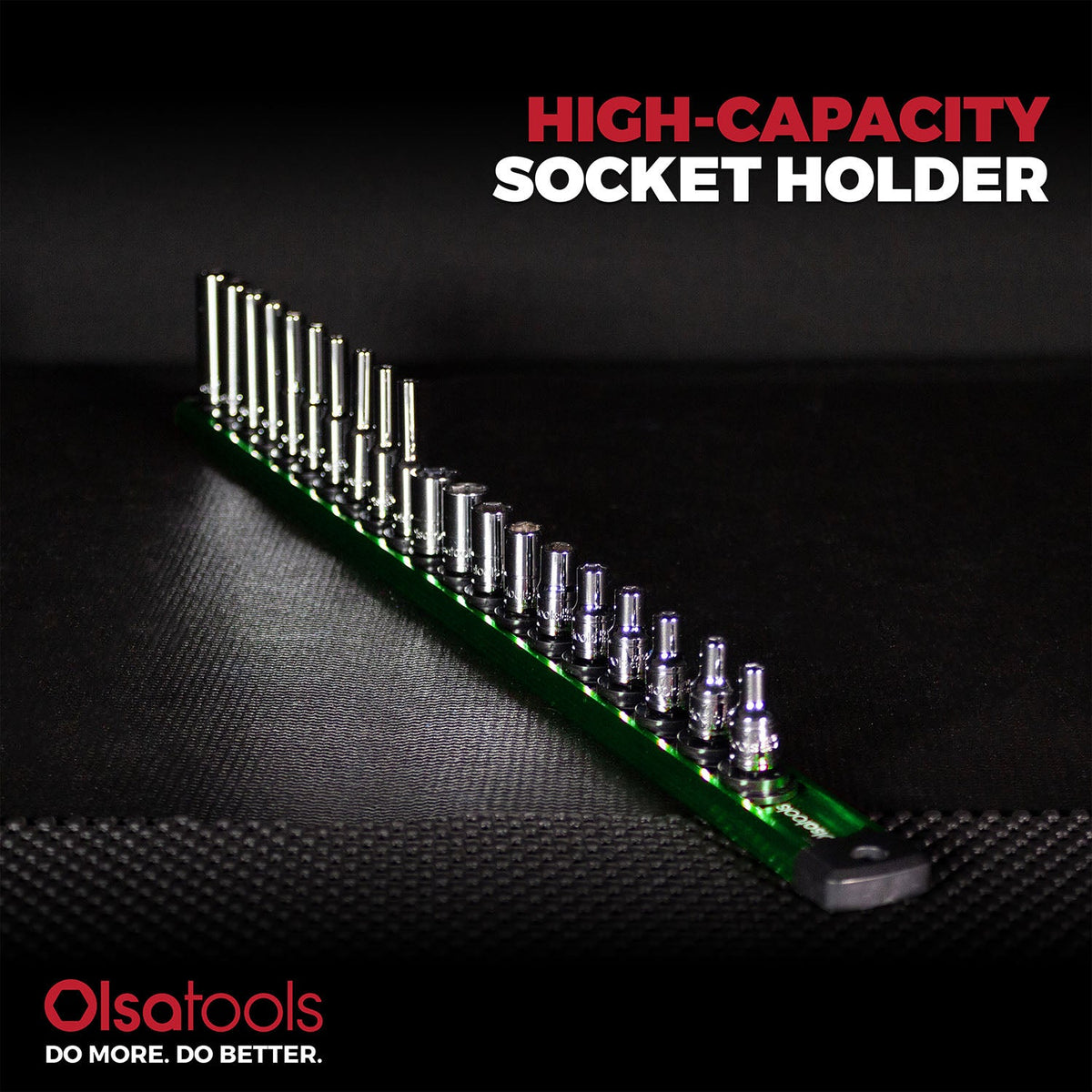 Magnetic Aluminum Socket Rails