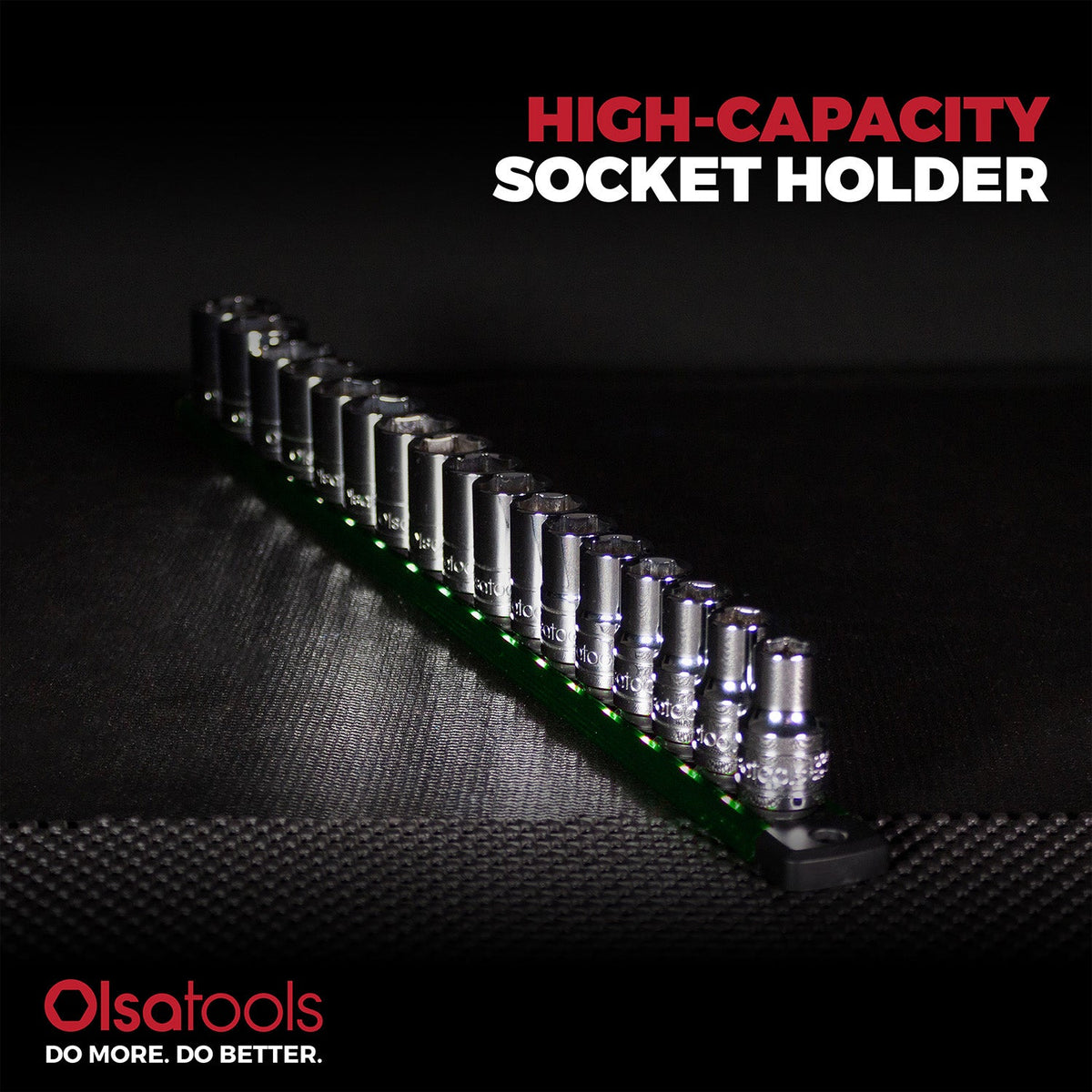 Magnetic Aluminum Socket Rails