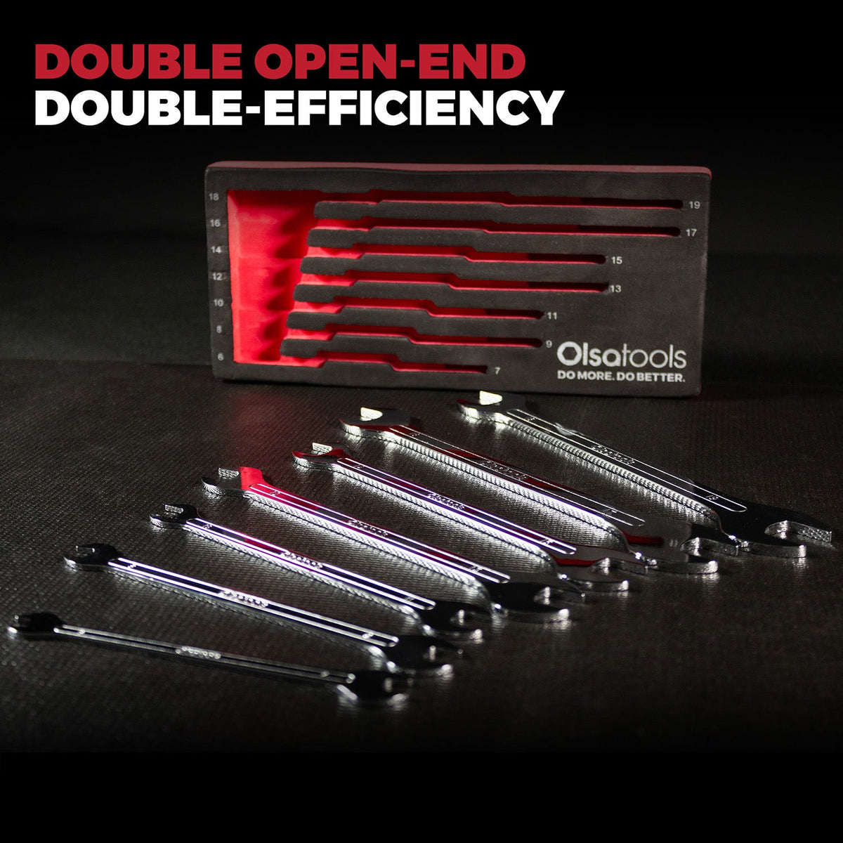 Slim Profile Wrench Set