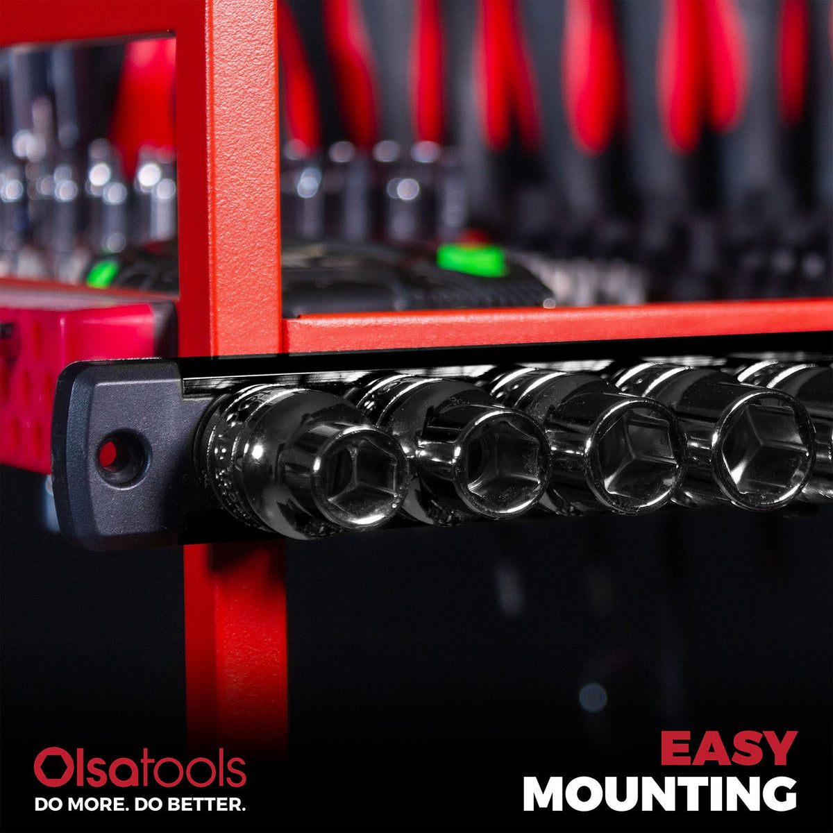 Magnetic Aluminum Socket Rails