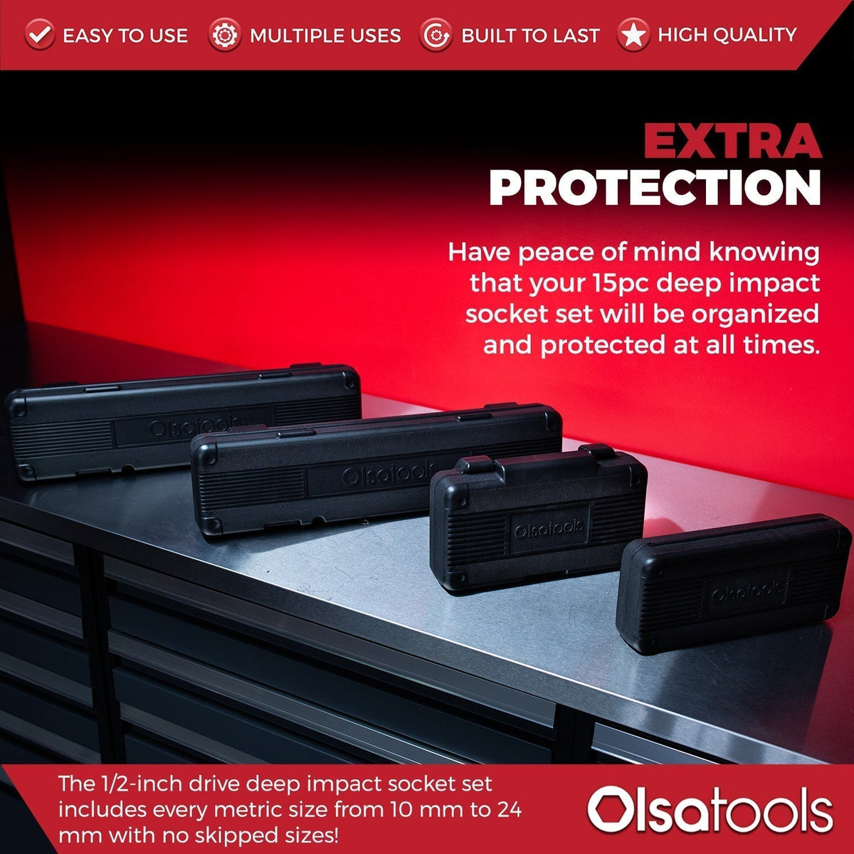 Cr-Mo Impact Sockets