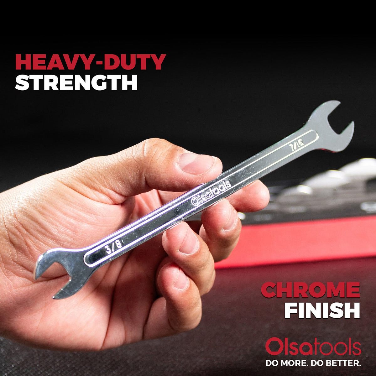 Slim Profile Wrench Set
