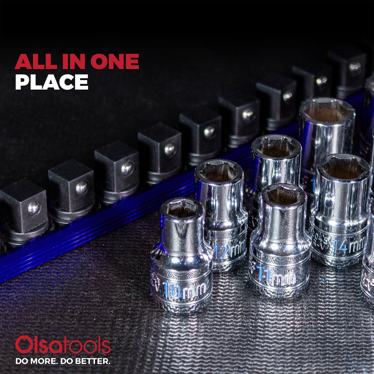 Magnetic Aluminum Socket Rails