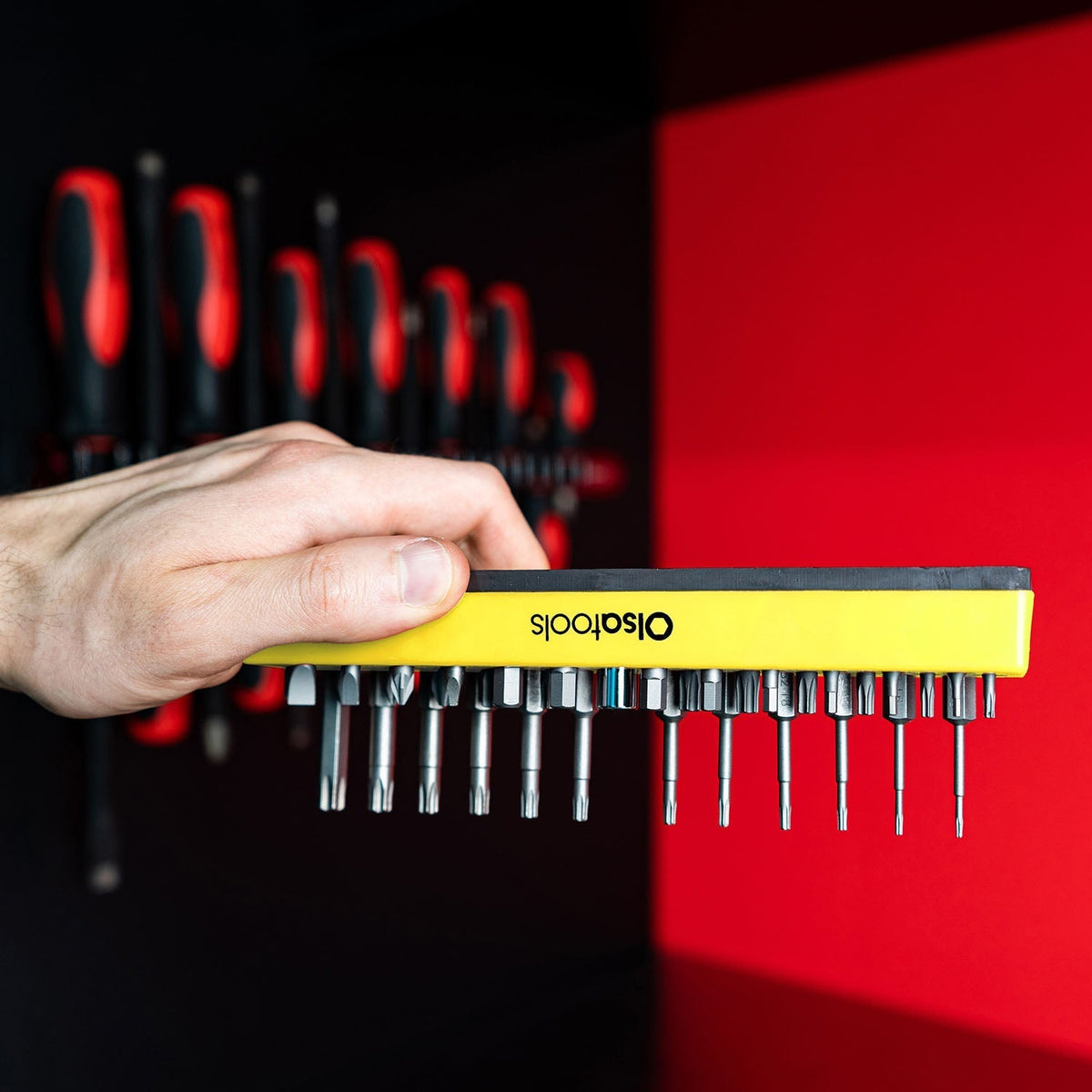 Magnetic Hex 1/4" Bit Organizer