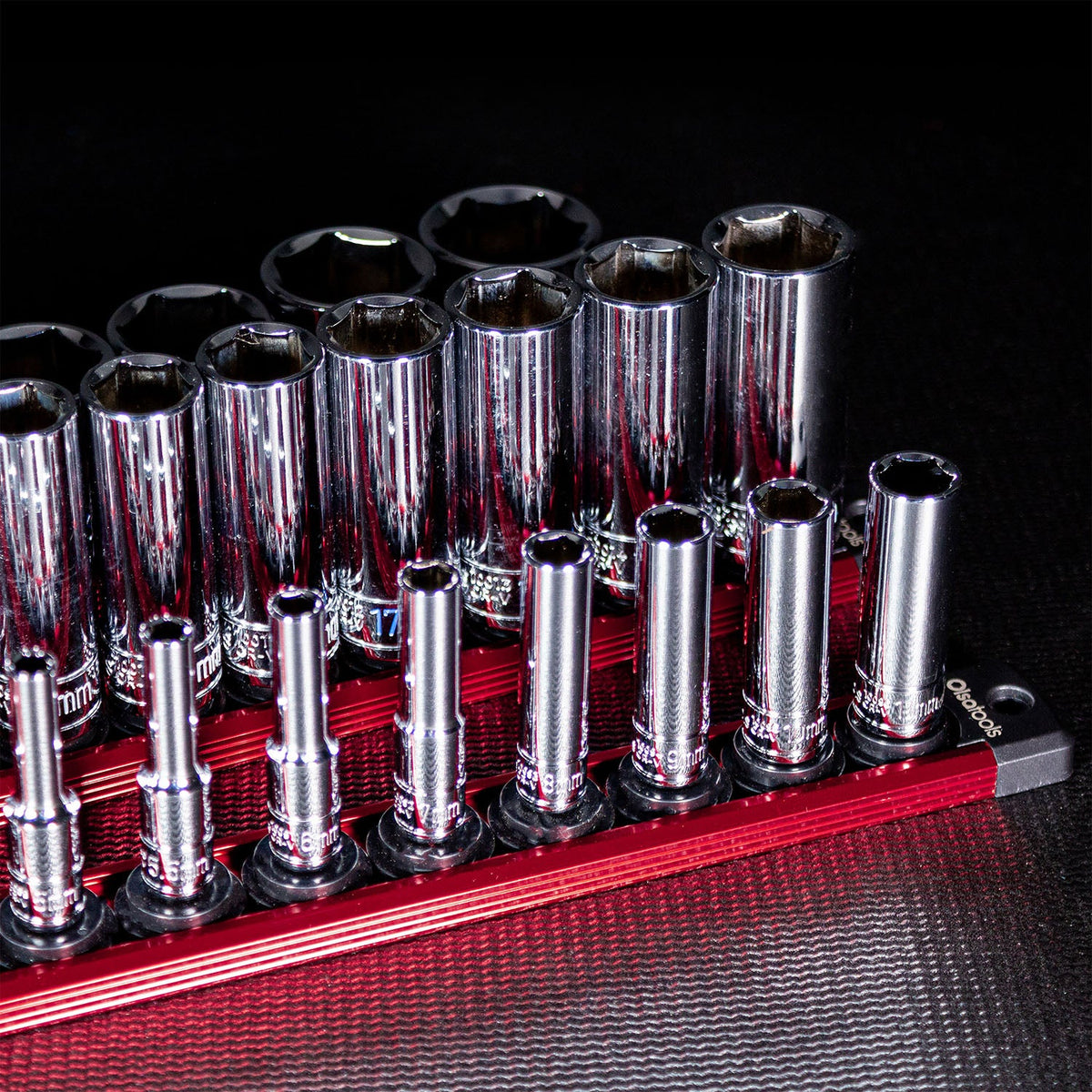 Magnetic Aluminum Socket Rails