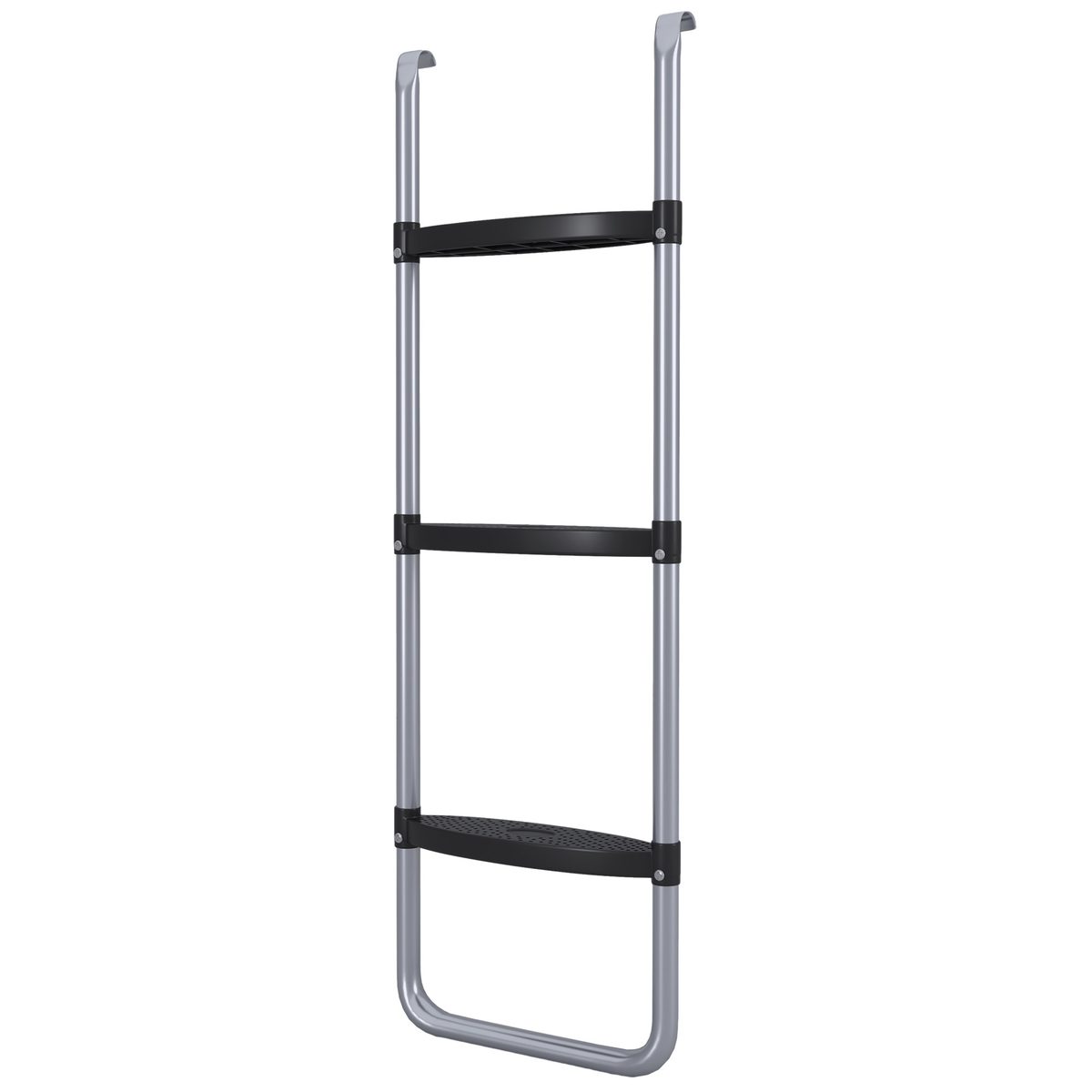 Trampoline Ladder Steel, 2/3 Steps Outdoor Trampoline Accessories, 38 Inch Length