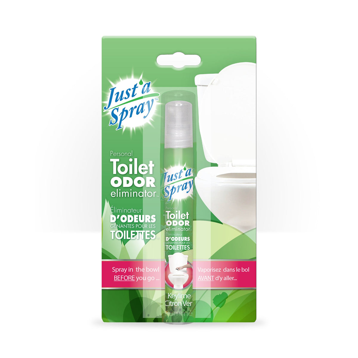 115 ml (3.9 oz), Keylime Toilet Spray | Just'a Spray