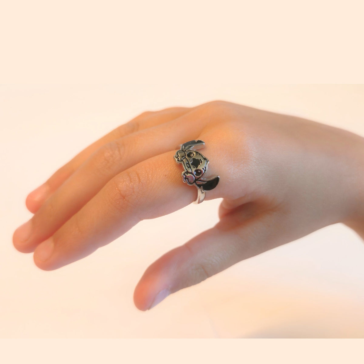 Lilo & Stitch | Silver Stitch Ring - Products Added