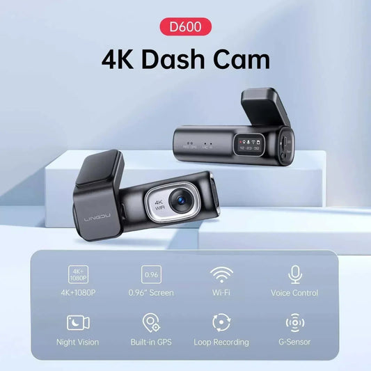 LINGDU D600 4k Dash front and rear - Royal Eagles Promise of Peace