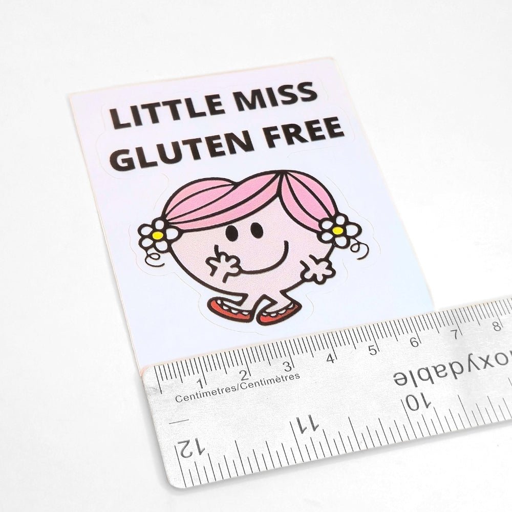 Little Miss Gluten Free | Window Sticker - Products Added
