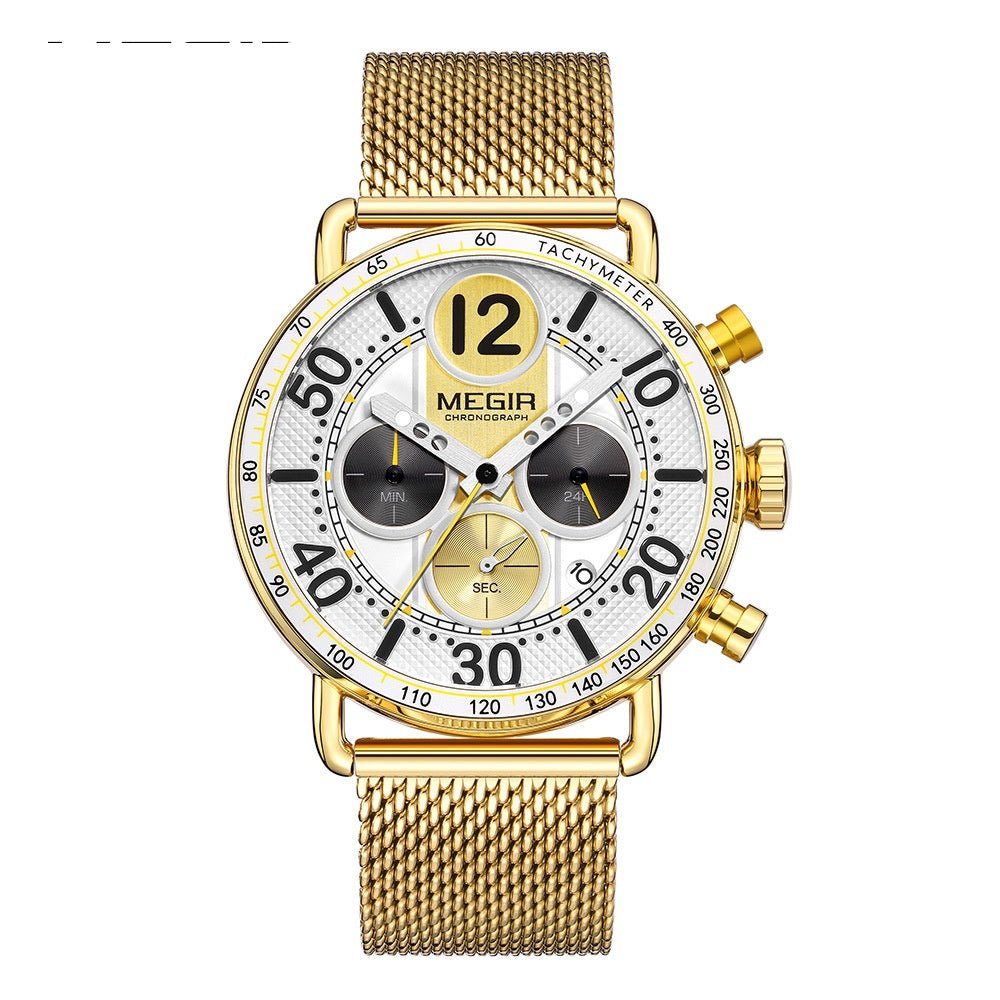 Mens Quartz Watch Fashionable Business Mens Quartz Watch - Royal Eagles Promise of Peace