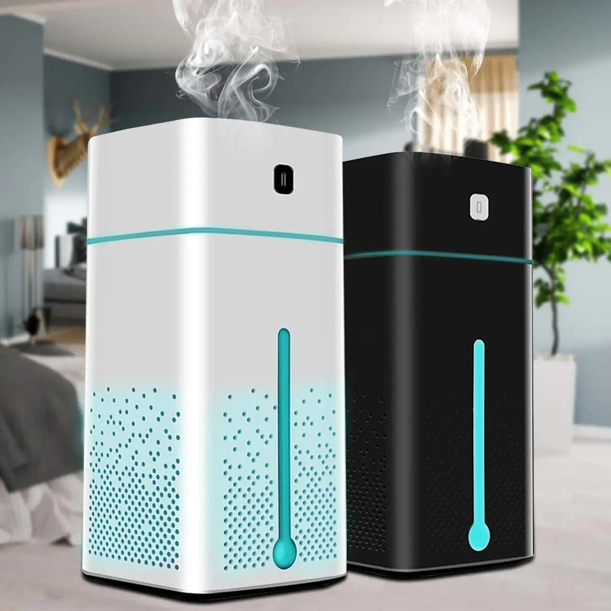 Home Mini Humidifier and Air Purifier for Bedrooms