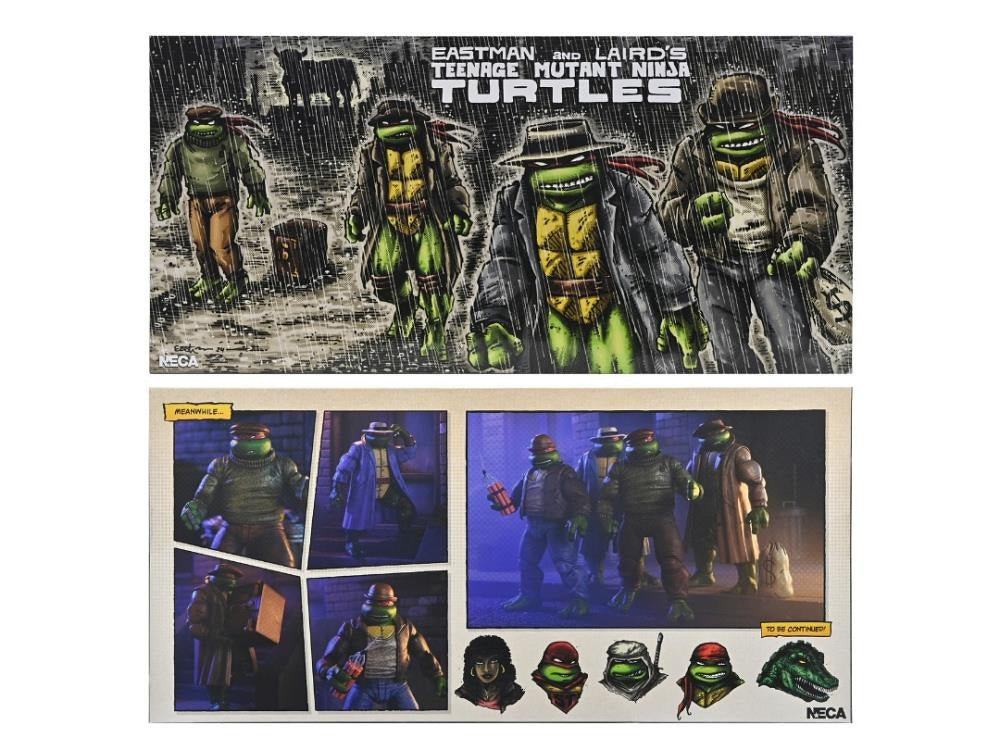 Teenage Mutant Ninja Turtles Gangster Turtles (Mirage Comics) Action Figure 4-Pack