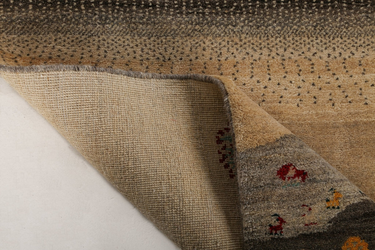 Persian Gabbeh Rug | 2' 9" x 4'