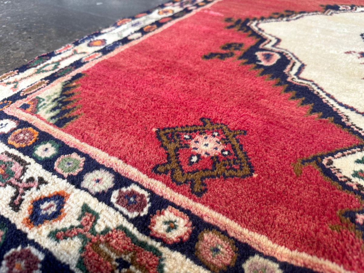 Persian Hamadan Rug | 3' 5" x 3' 9"