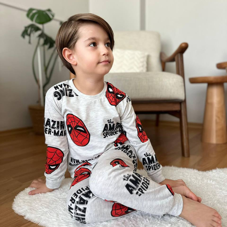 The Amazing Spider Cotton Pyjama Set