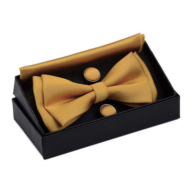 Double Layer Bow Tie Set
