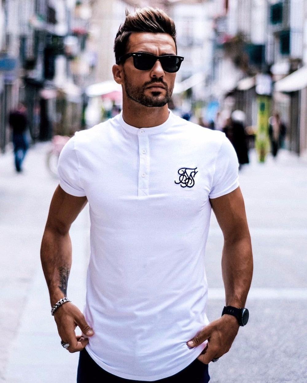 Buttoned Tee