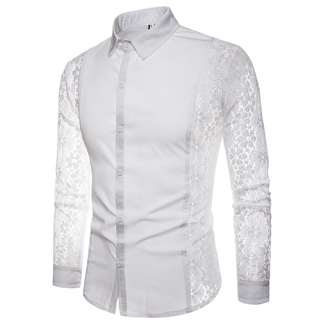 Semi Transparent Dress Shirt