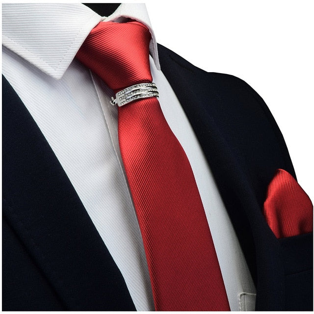 Silk Ring Tie Set