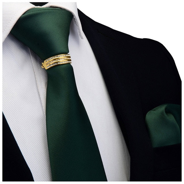 Silk Ring Tie Set