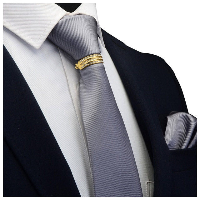 Silk Ring Tie Set