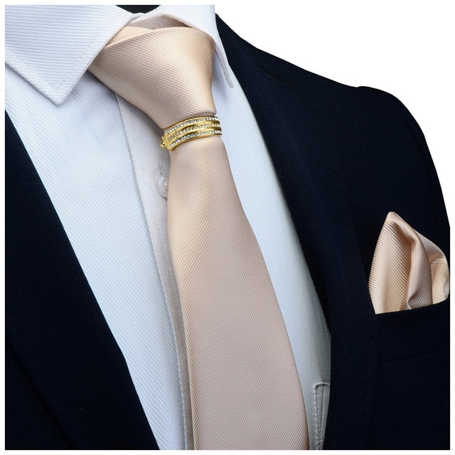Silk Ring Tie Set